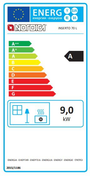 Energy label Inserto 70 L