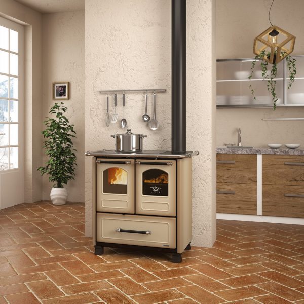 Италианска готварска печка на дърва FAMILY 3,5 – 6.5 kW