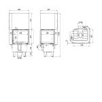 Defro Home Intra XSM MINI BP/BL G 9.6 kW
