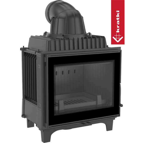 Камина на дърва за вграждане Kratki Franek – 10~14 kW