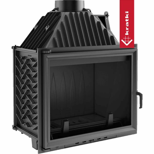Камина на дърва за вграждане Kratki Amelia – 21 kW
