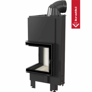 Ъглова камина Kratki MBN – 8.0 kW