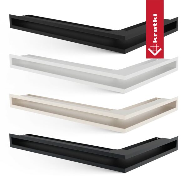 Решетка ъглова Kratki Luft 60-40x9