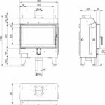 Технически чертеж DEFRO HOME NEST S
