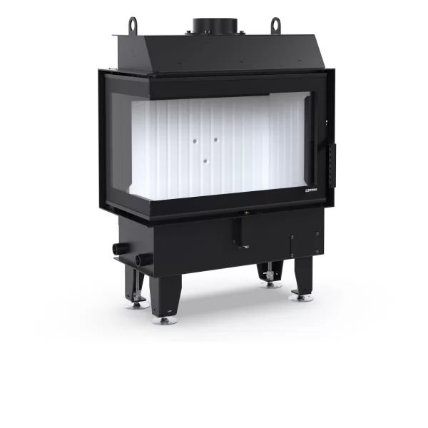 Ъглова камина Defro Home Nest S BL/BP - 4.2~8.4 kW